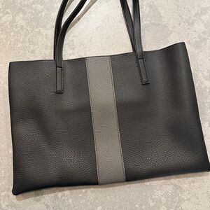 Elegant Black and Gray Women's Tote Bag